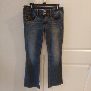 American Eagle Womens high-rise artist super stretch jeans size 6 regular
